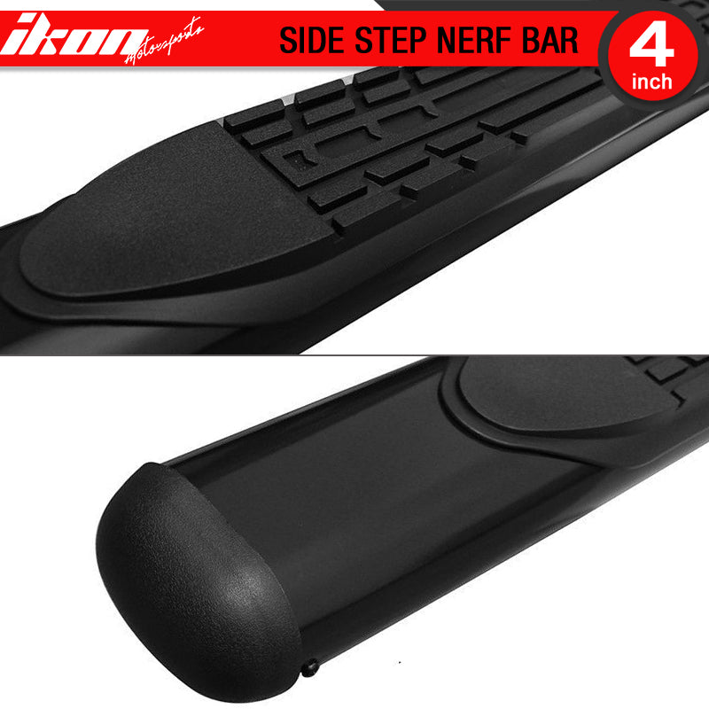 2015-2022 Ford F150 Super Cab 4in Steel Side Step Bar Running Board