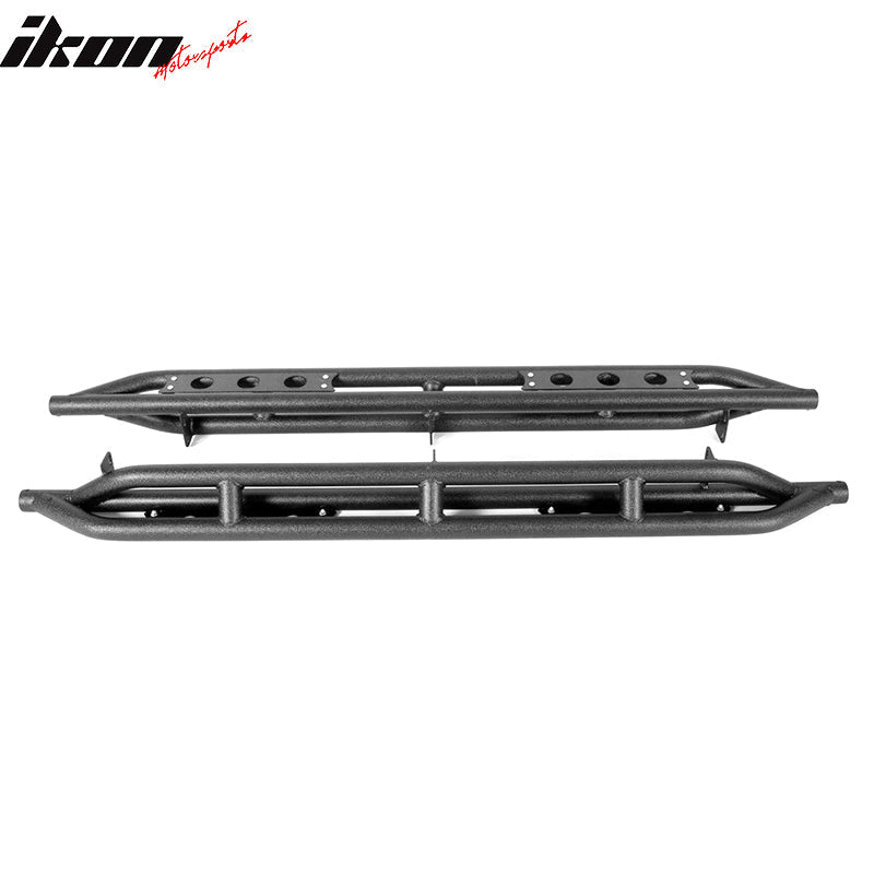 2009-2023 Dodge Ram 1500 Textured Black Running Boards Iron Steel