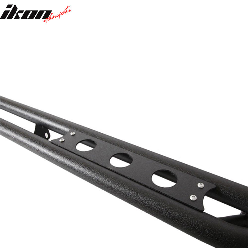 2009-2023 Dodge Ram 1500 Textured Black Running Boards Iron Steel