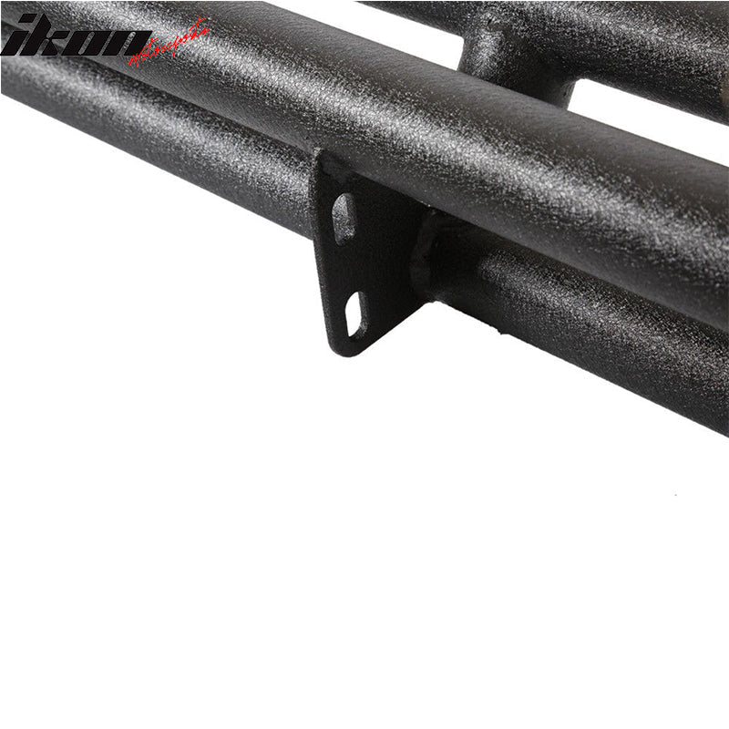 2009-2023 Dodge Ram 1500 Textured Black Running Boards Iron Steel