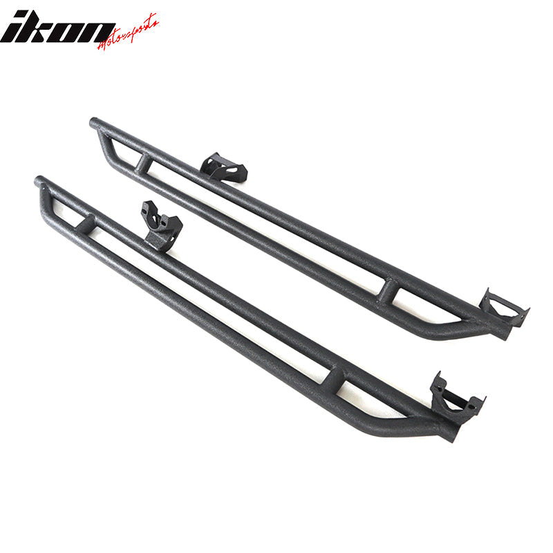 2007-2018 Jeep Wrangler Off Road Textured Black Side Step