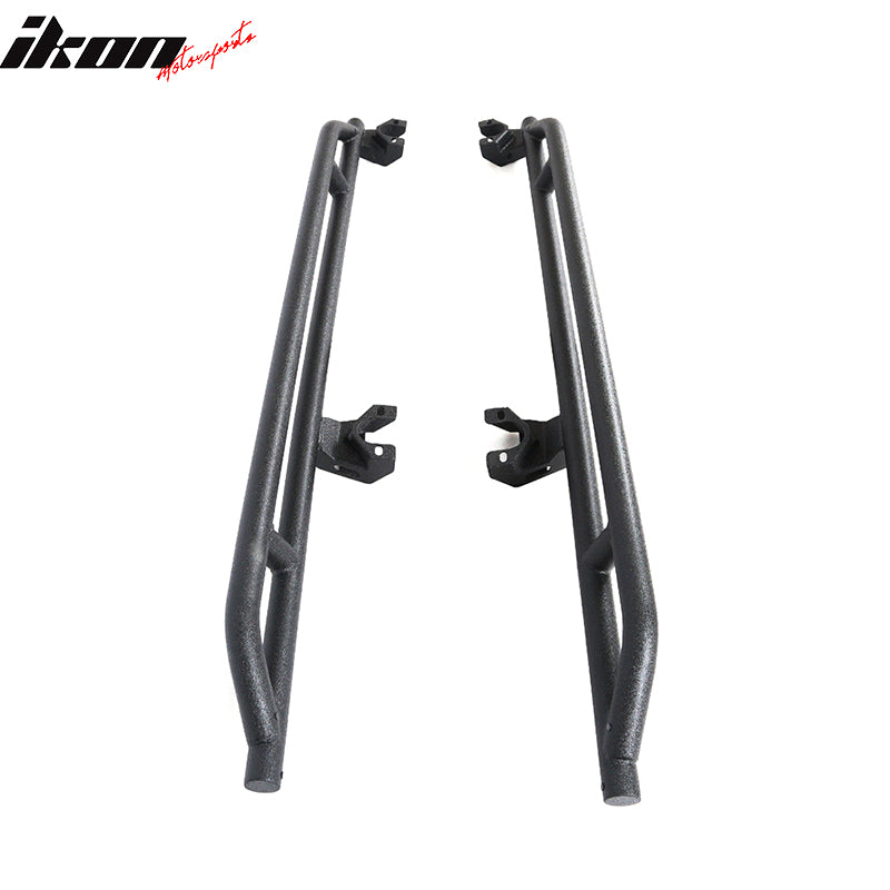 2007-2018 Jeep Wrangler Off Road Textured Black Side Step