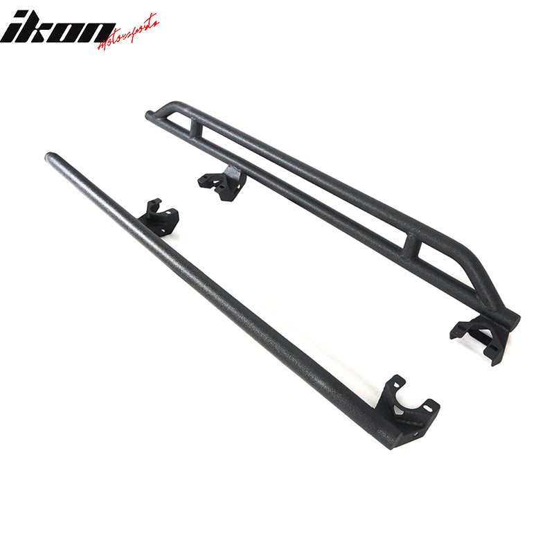 2007-2018 Jeep Wrangler Off Road Textured Black Side Step