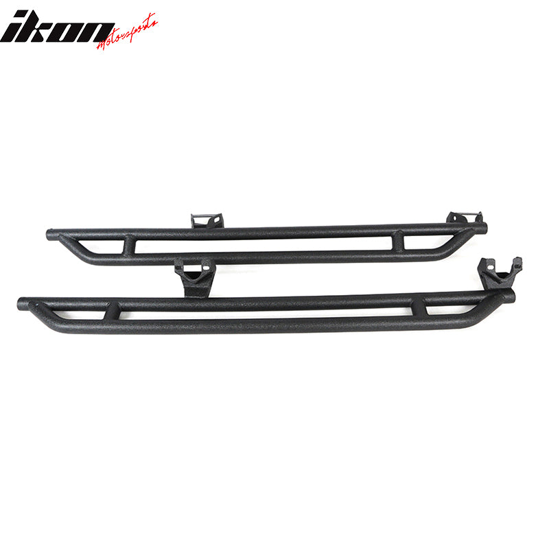 2007-2018 Jeep Wrangler Off Road Textured Black Side Step