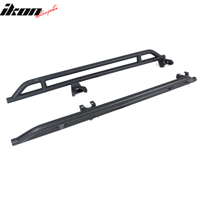 2007-2018 Jeep Wrangler Off Road Textured Black Side Step