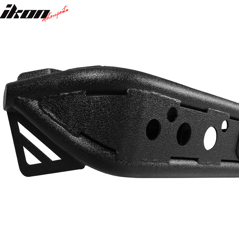 2015-2022 Ford F150 Textured Black Rear Bumper Guard LED Lights Lamp