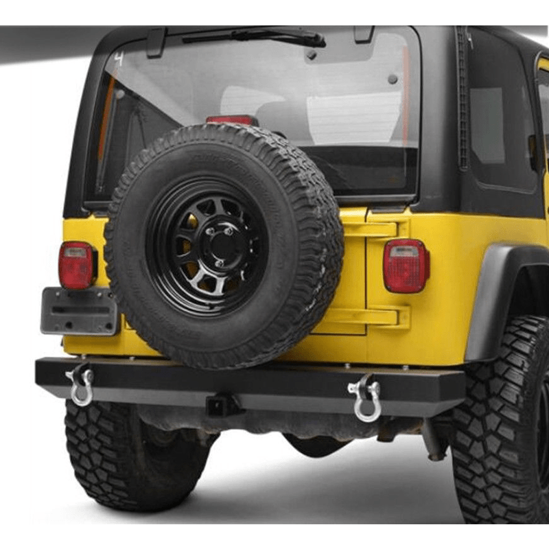 1987-2006 Jeep Wrangler YJ TJ Rock Crawler Powder Rear Bumper Guard
