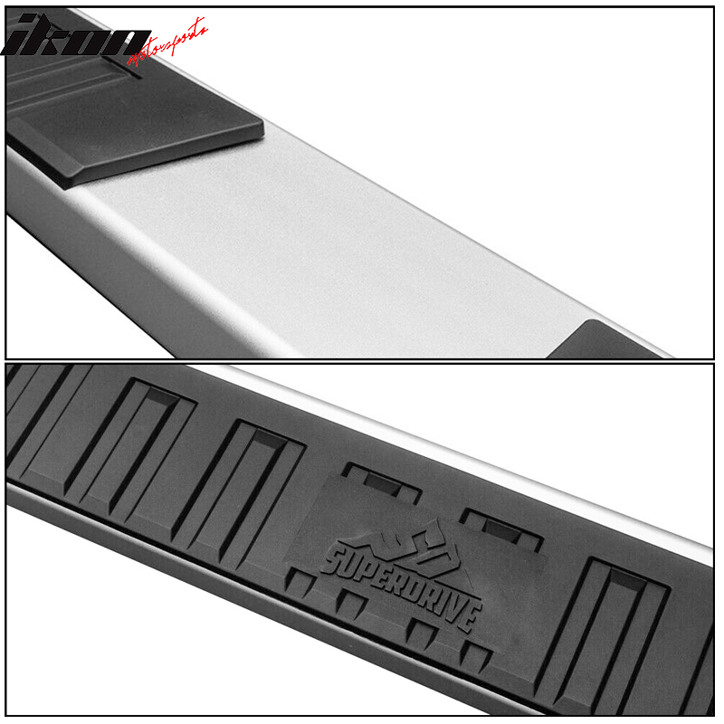 2002-2008 Dodge Ram 1500 2500 3500 Quad Cab 5'' Running Board Aluminum