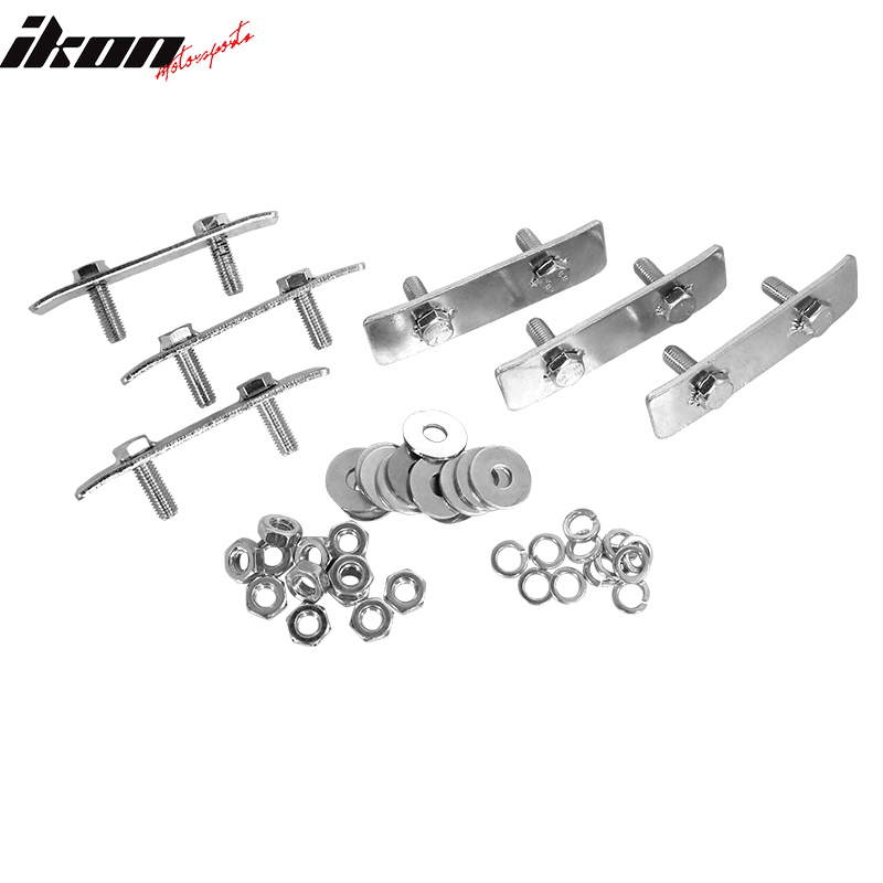 2009-2014 Ford F-150 R Style Side Step Bar Running Boards Iron Steel