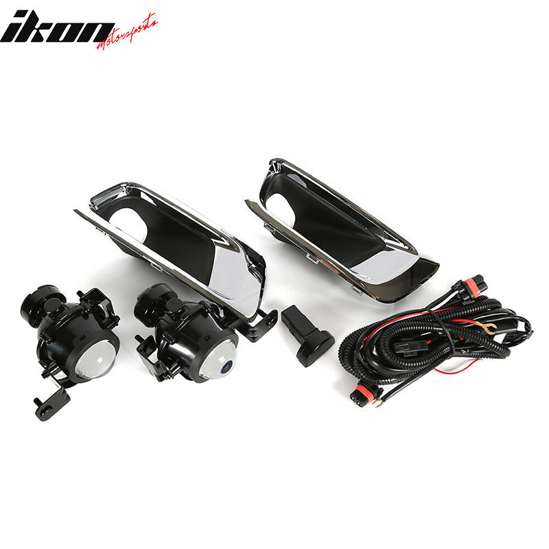 Fits 04-12 GMC Canyon Chevy Colorado Assembly Fog Lights Lampsin Pair