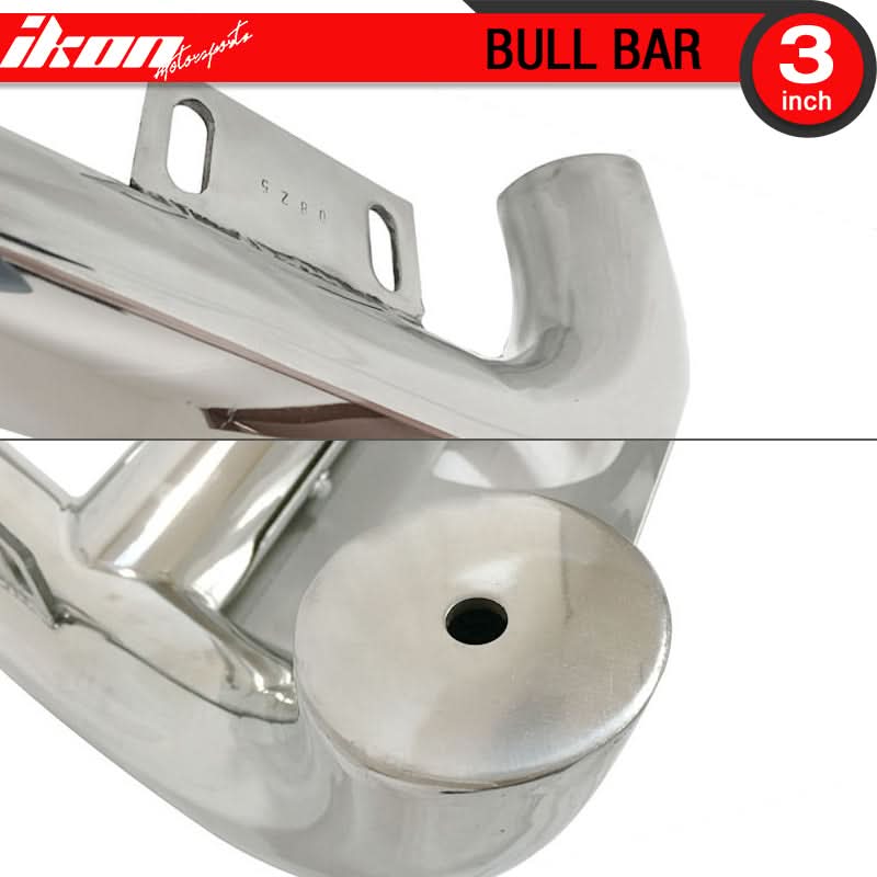 2015-2017 Chevy Colorado Stainless Steel Chrome Bull Bar Grille Guard