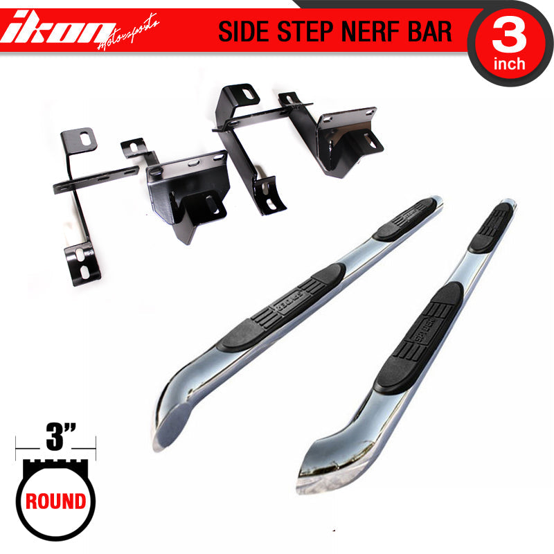 Fits 07-10 Dodge Nitro 3in Running Boards