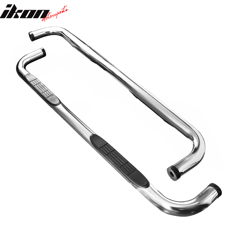 2019-2023 Ram 1500 Crew Cab 3In Side Steps Nerf Bars Running Boards