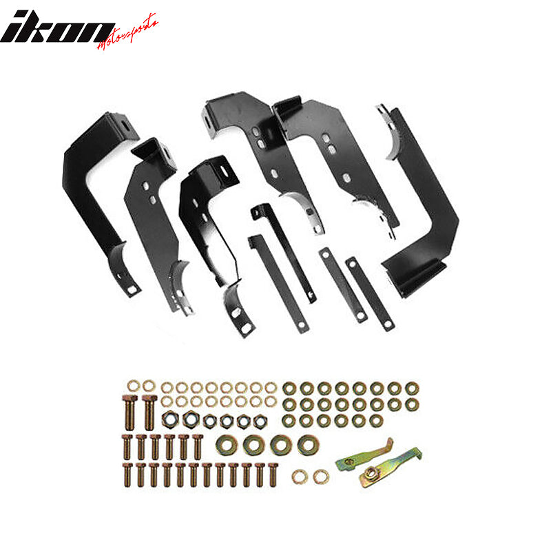 1999-2013 Chevy Silverado GMC Sierra Standard Cab 4" Running Boards