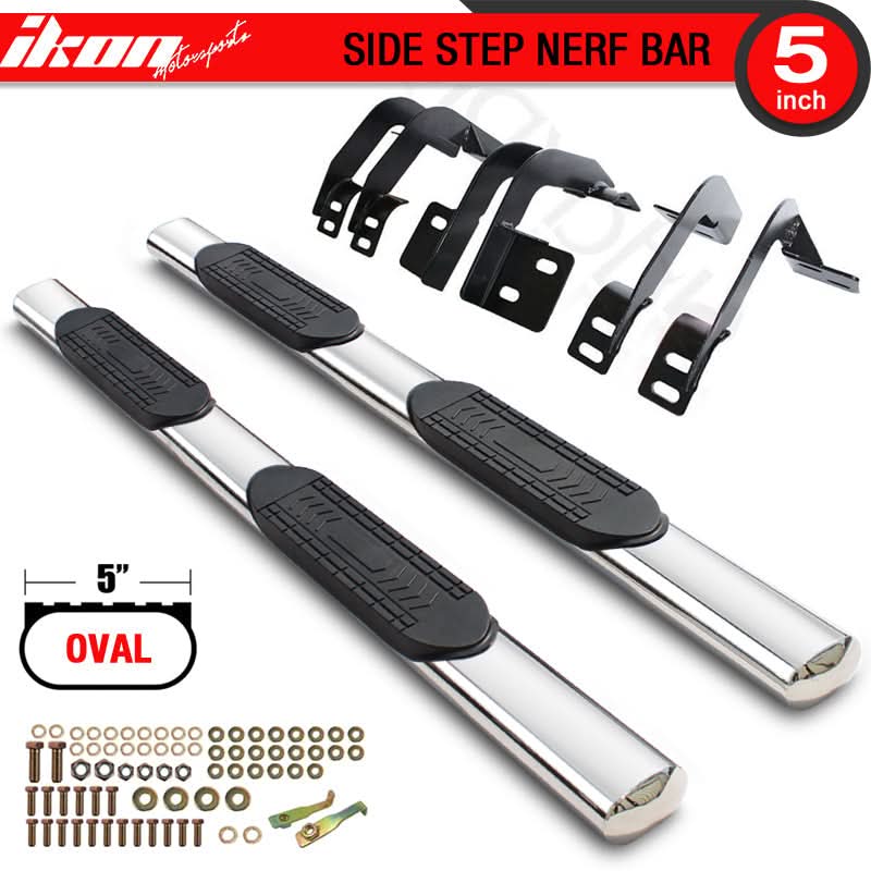 2009-2023Â Dodge Ram 1500 2500 3500 Crew Cab 5" Running Boards Nerf Bar