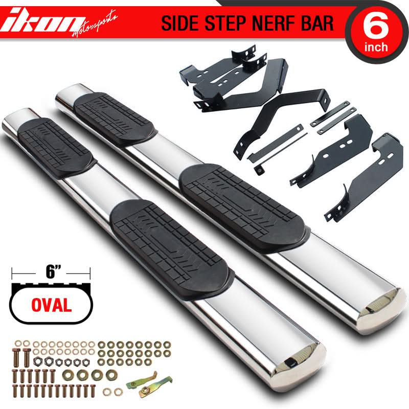 1999-2013Â Chevy Silverado & GMC Sierra Extended Cab 6" Running Boards