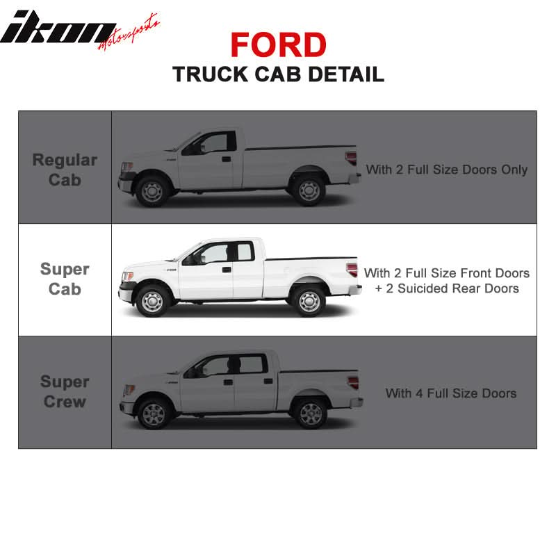 1999-2016Â Ford F-250 F-350 Super Duty Super Cab 4" Oval Running Boards
