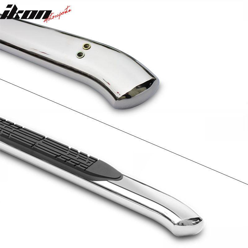 2007-2021 Toyota Tundra Regular Cab 4" Step Running Boards Stainless