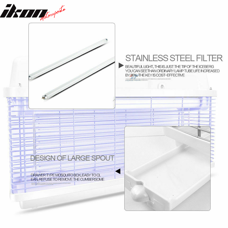 20W UV Light Tube Electronic Lamp Resdential Bug Zapper