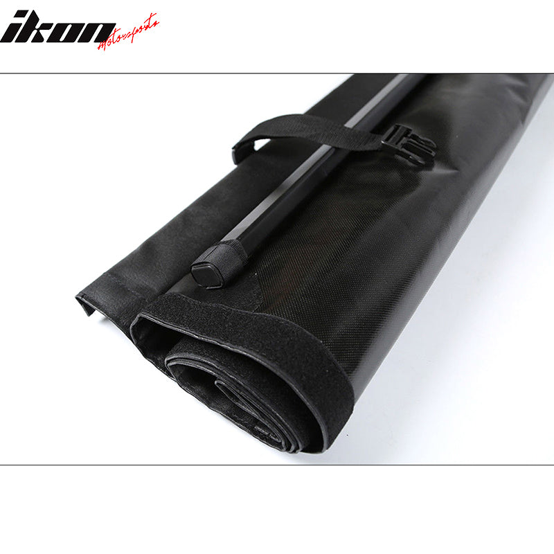 2005-2019 Nissan Frontier 72in Black Roll Up Tonneau Cover Vinyl