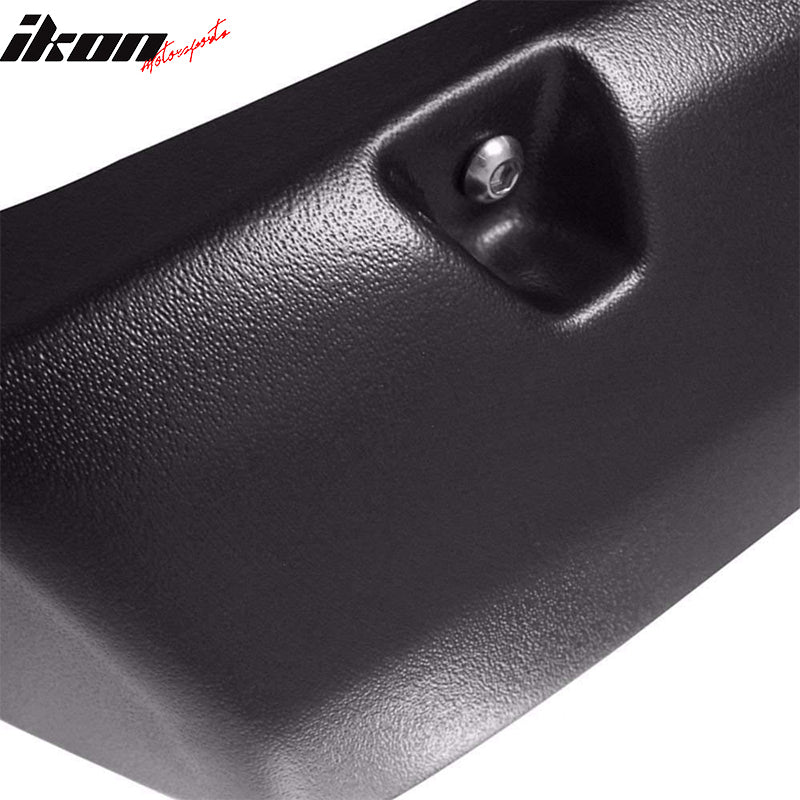 1999-2007 Ford F250 F350 HD Black Pocket Style Fender Flares ABS