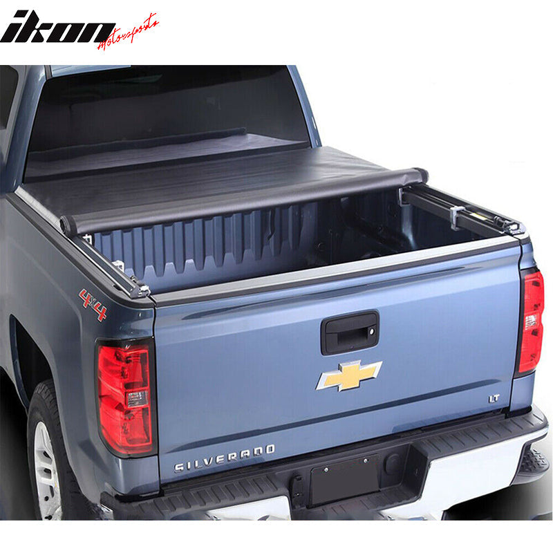 Fits 19-22 Chevy Silverado GMC Sierra 6.6 ft Lock Soft Tonneau Cover