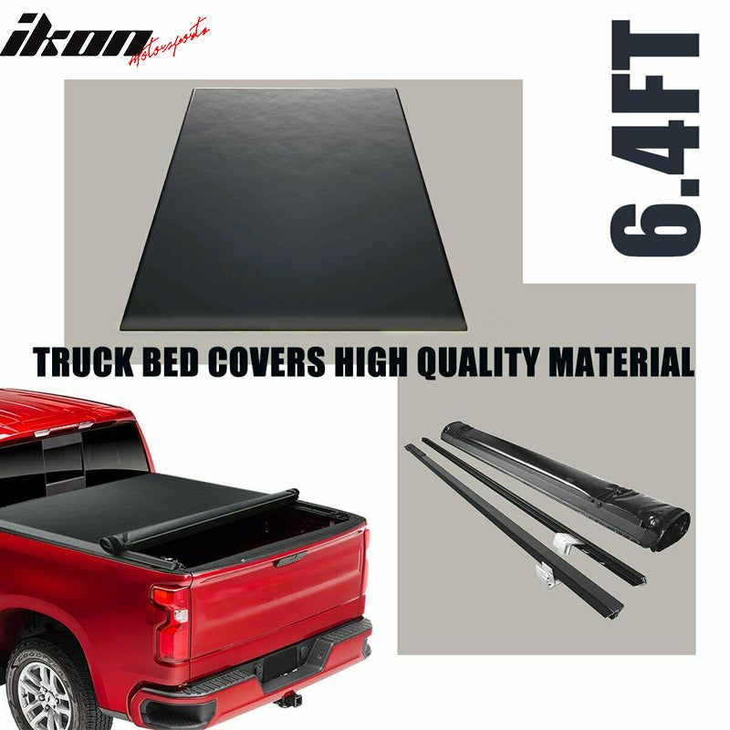 Fits 19-23 Dodge Ram 1500 6.4 ft Lock Soft Tonneau Cover
