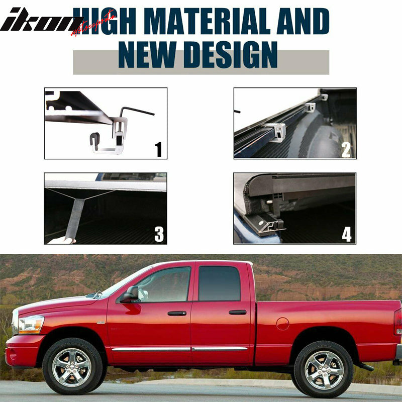 Fits 19-23 Dodge Ram 1500 6.4 ft Lock Soft Tonneau Cover
