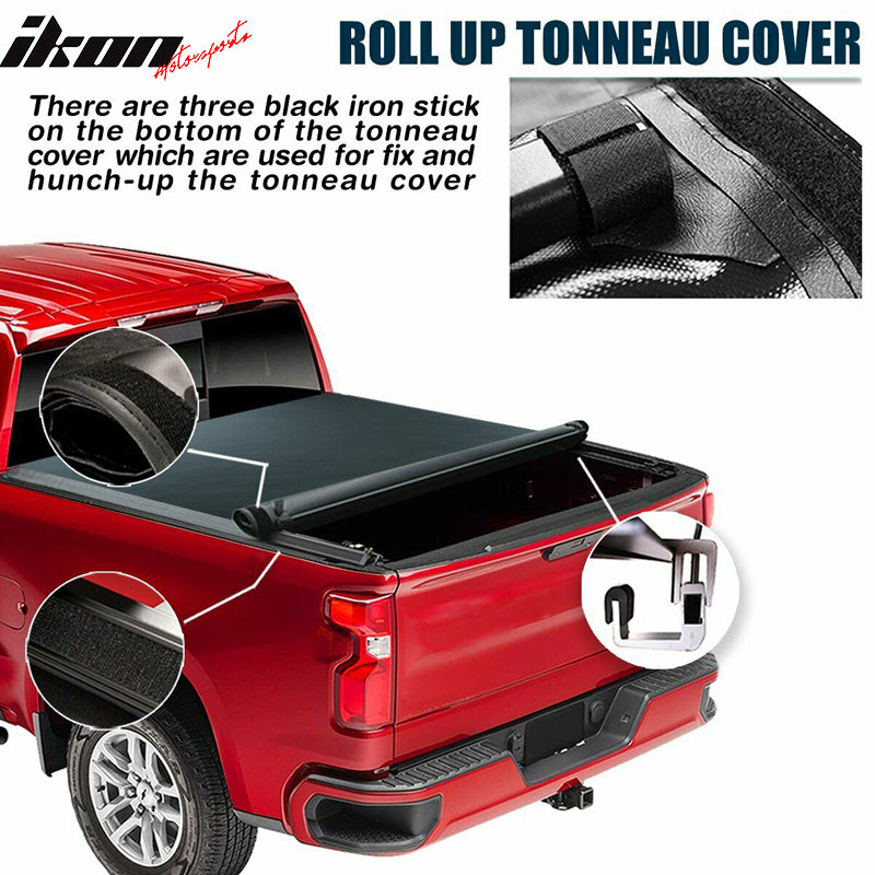 Fits 19-23 Dodge Ram 1500 6.4 ft Lock Soft Tonneau Cover