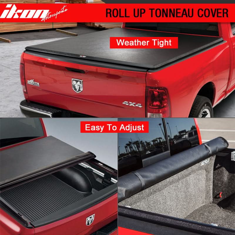 2007-2016 Tundra SR5 Crewmax 5.5ft Bed Lock Soft Roll Up Tonneau Cover
