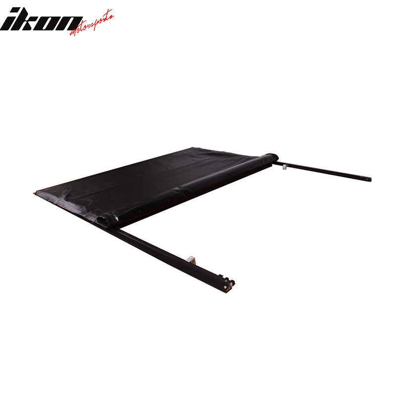 2015-2022 Ford F-150 8ft/96" Black Lock Roll Up Tonneau Cover Aluminum