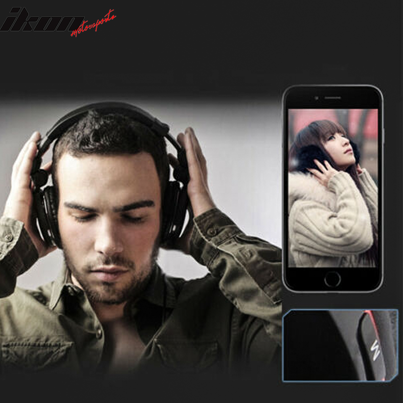 Universial White Bluetooth Wireless Headphones Sport Stereo Foldable