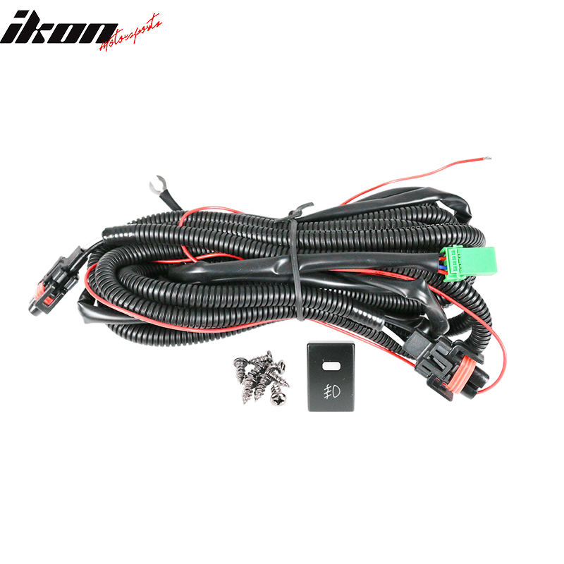 2008-2010 Toyota Corolla Front Fog Light Clear Len Wiring+Switch