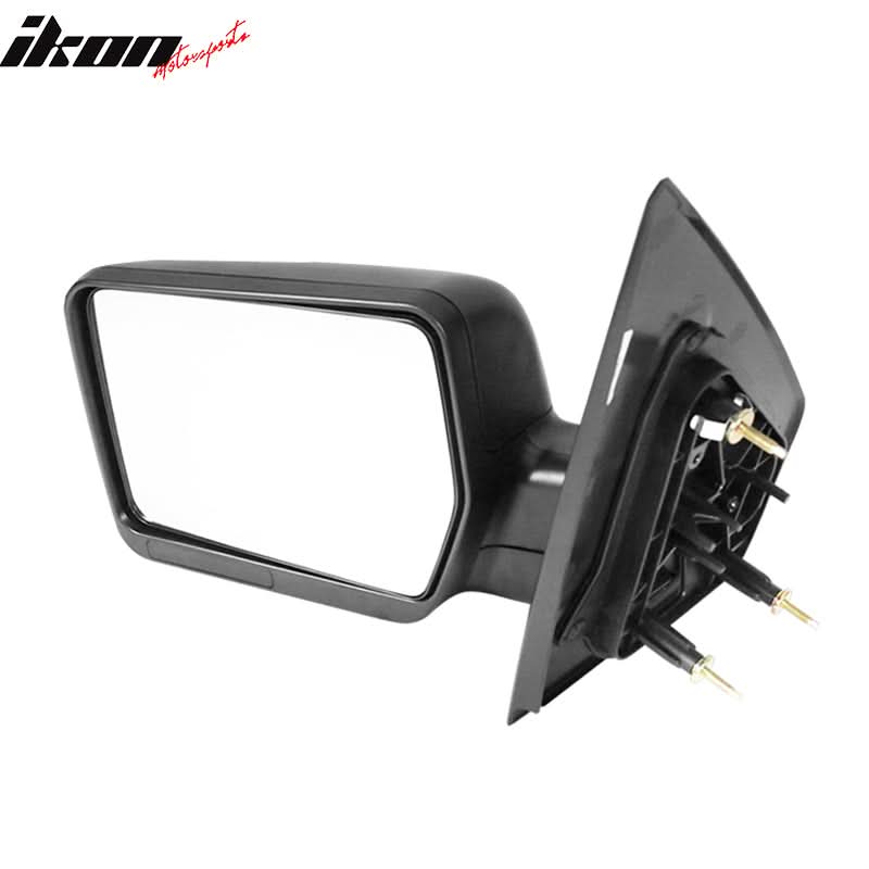 Fits 04-08 Ford F-150 Extendable Manual Towing Mirror Driver Left Side