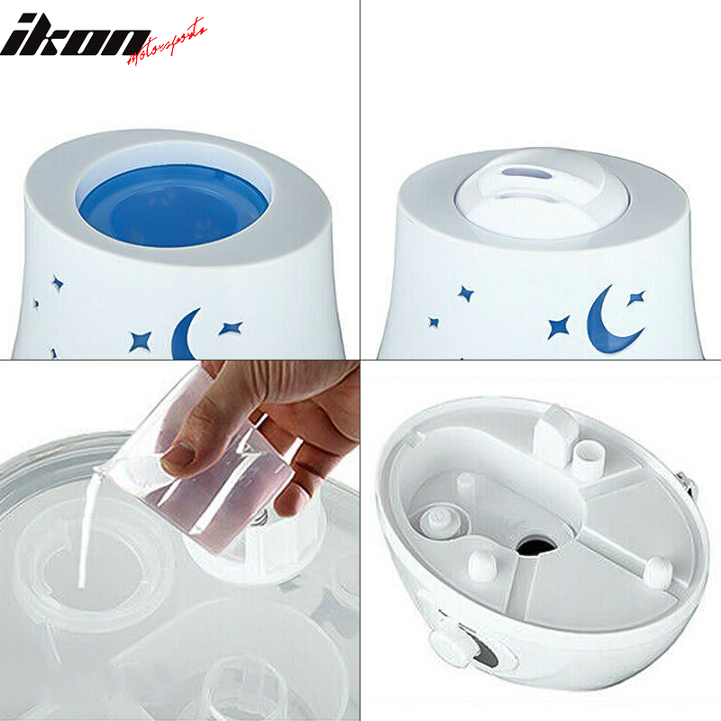 2.2L Ultrasonic Home Humidifier Air Diffuser Purifier Lonizer Atomizer