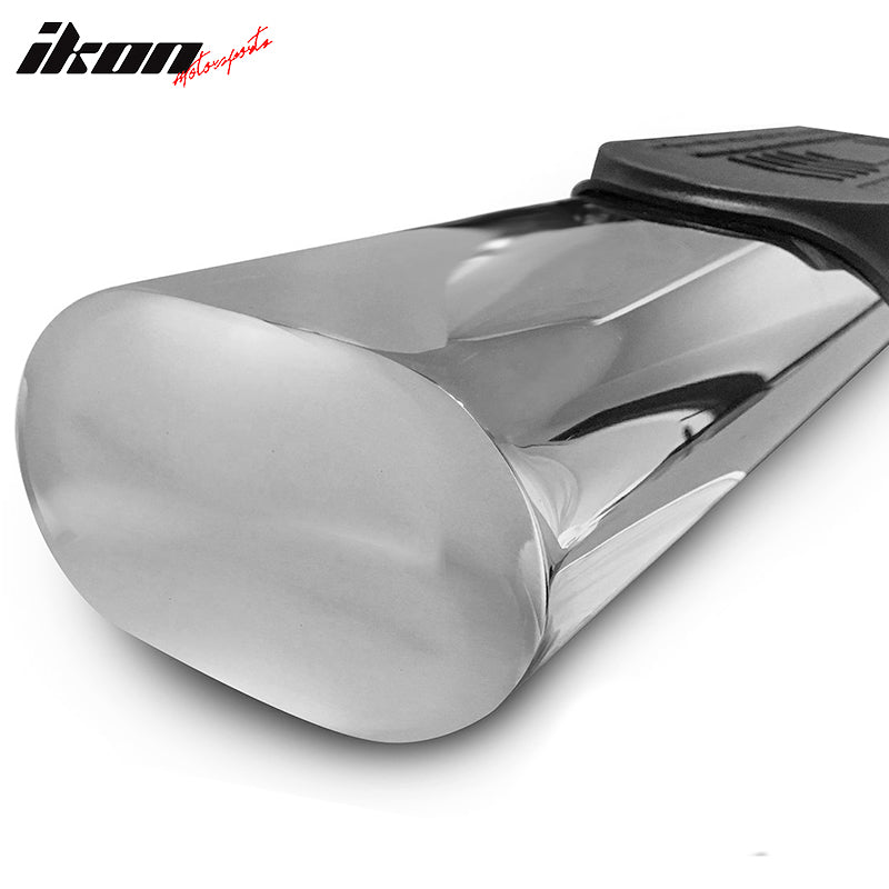 2009-2014 Ford F-150 Super Ext Mirror Polished Running Board Steel