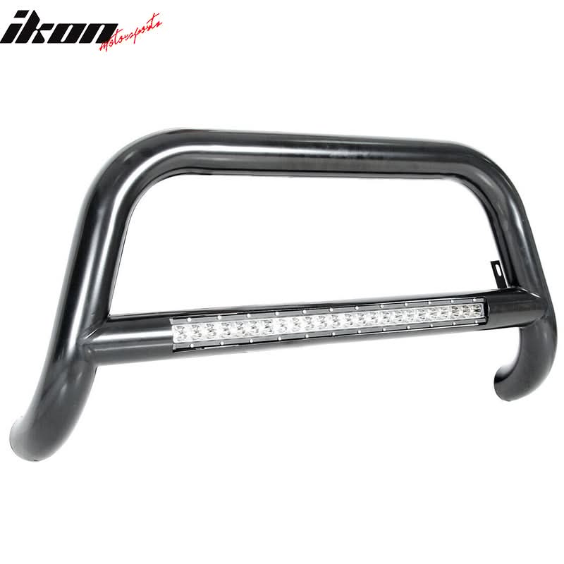 2014-2018 Chevy Silverado GMC Sierra 1500 3'' Black Bull Bar LED Light