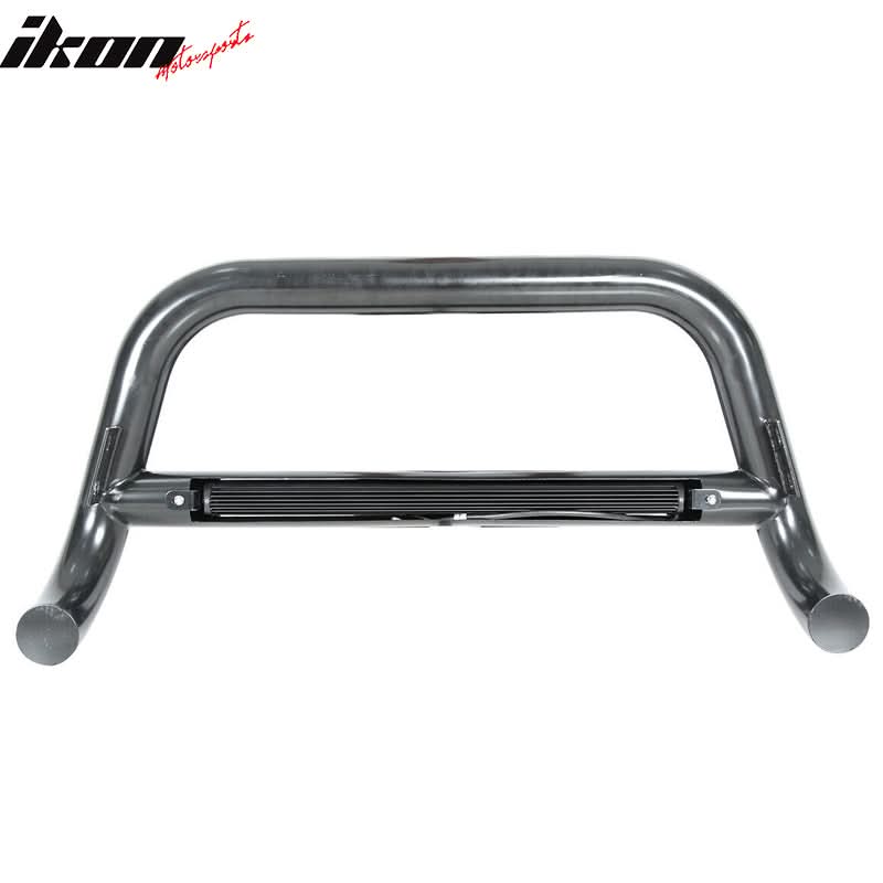 2014-2018 Chevy Silverado GMC Sierra 1500 3'' Black Bull Bar LED Light
