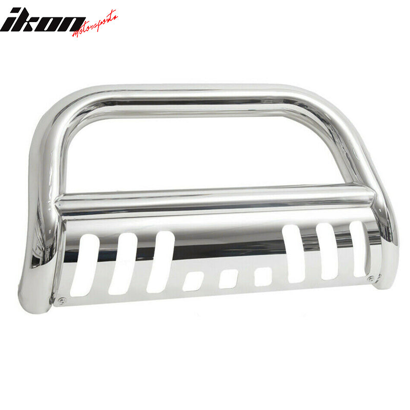 2019-2022 Chevy Silverado 1500  Front Hood Grille SS Chrome Bull Bar