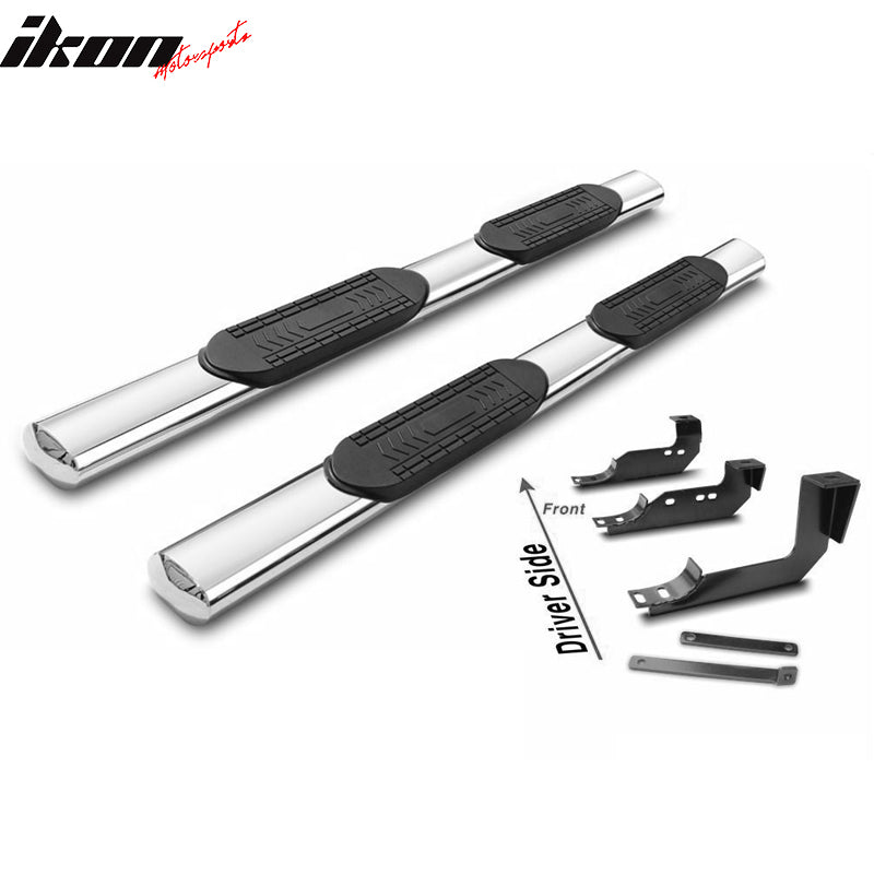 2005-2018 Nissan Frontier Extended Cab 5 inch Running Board Stainless