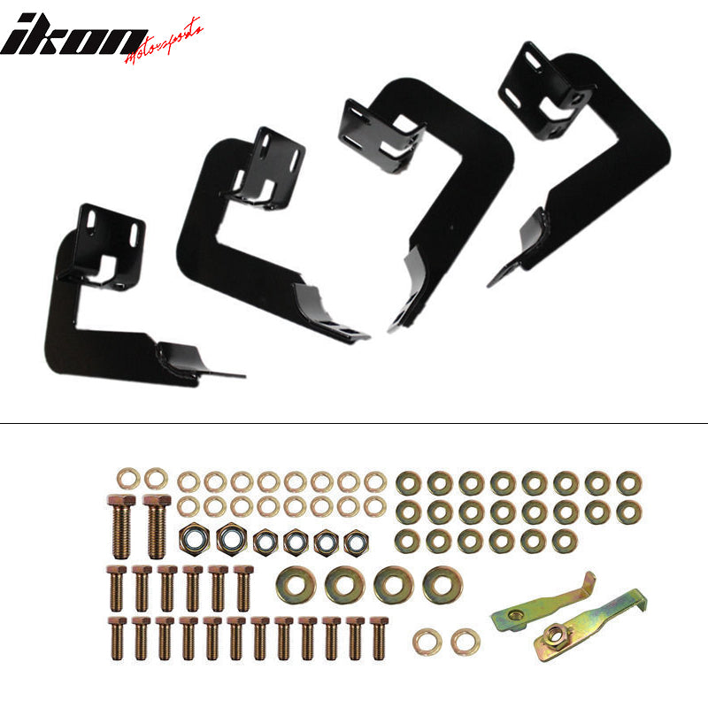 2004-2008 Ford F-150 Super Cab 5in Oval Curved Running Board Stainless