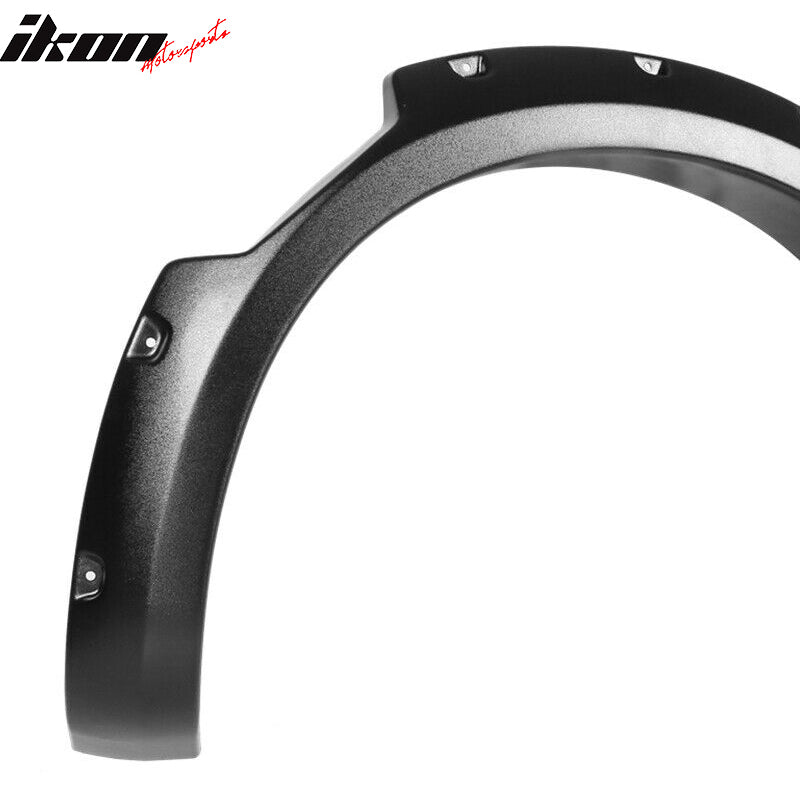 2016-2019Â Nissan Titan XD Pocket Style Textured Black Fender Flare ABS