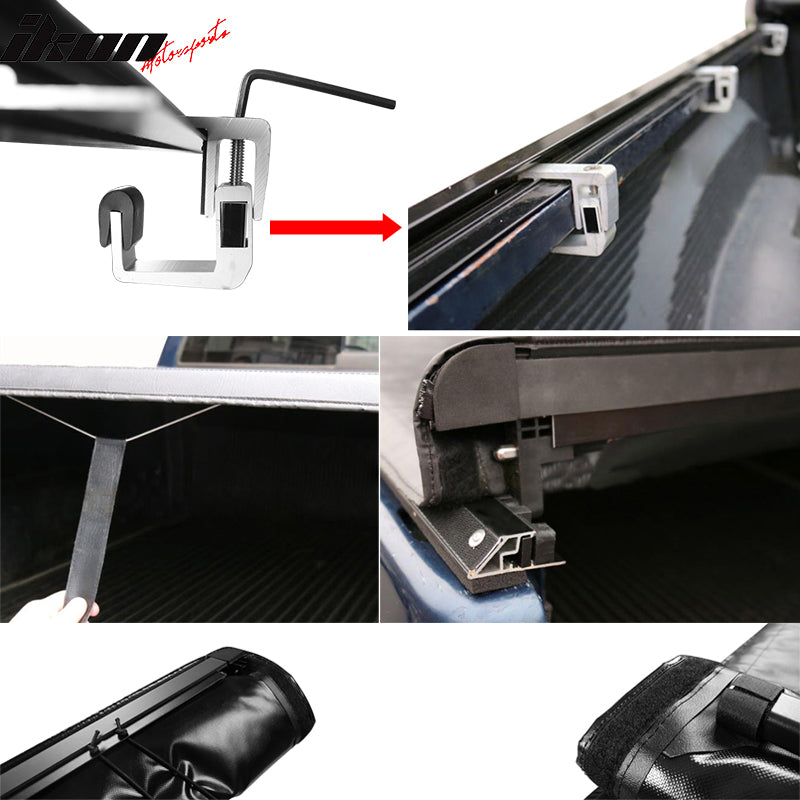 2016-2022 Toyota Tacoma 5FT/60" Short Soft Tonneau Cover Trunk Bed