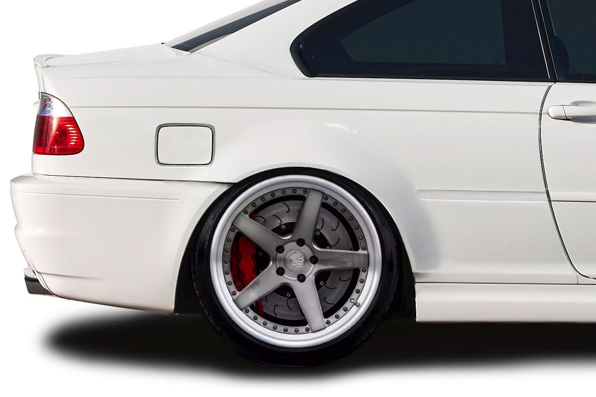 2000-2006 BMW 3 Series E46 Maxxen Style Rear Fenders - FRP