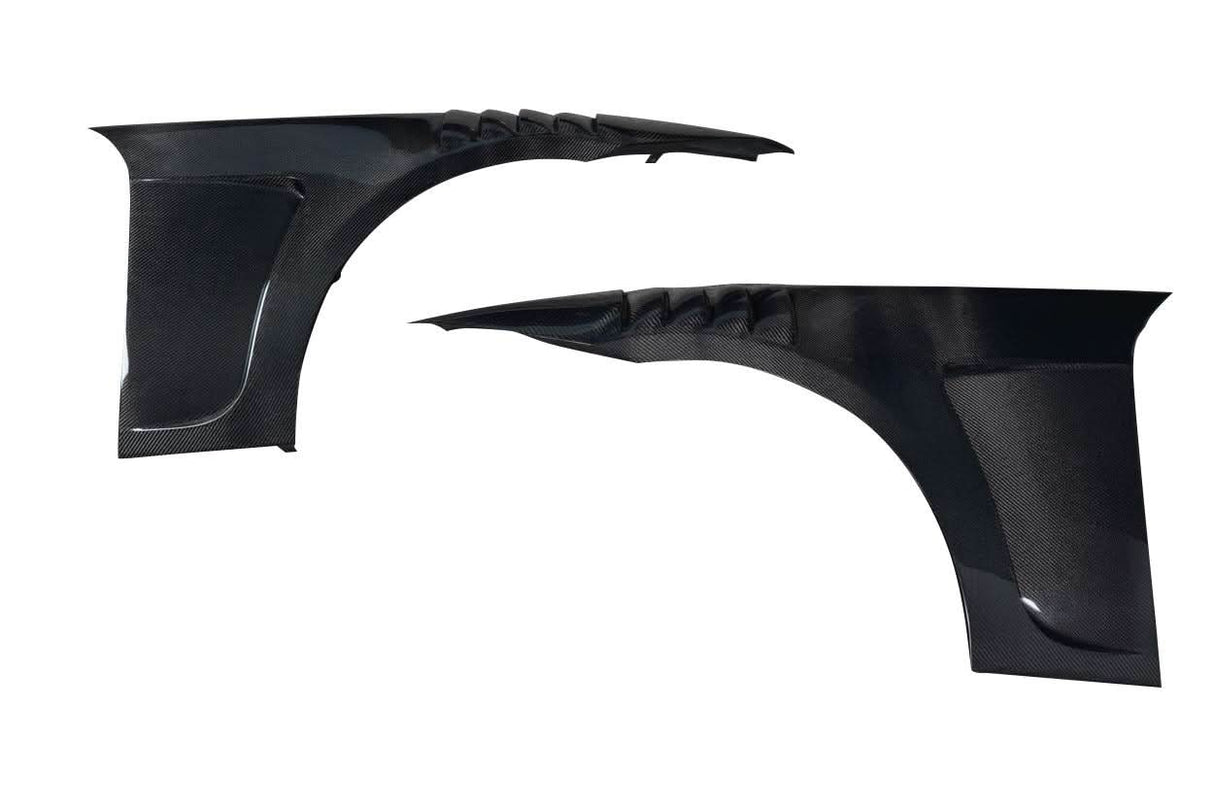 2006-2011 BMW 3 Series Endurance Style Front Fenders - Carbon Fiber