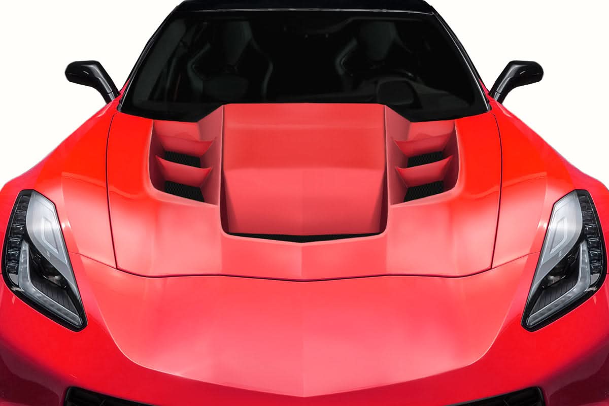 2014-2019 Chevrolet Corvette C7 Eagle Eye Style Hood - FRP