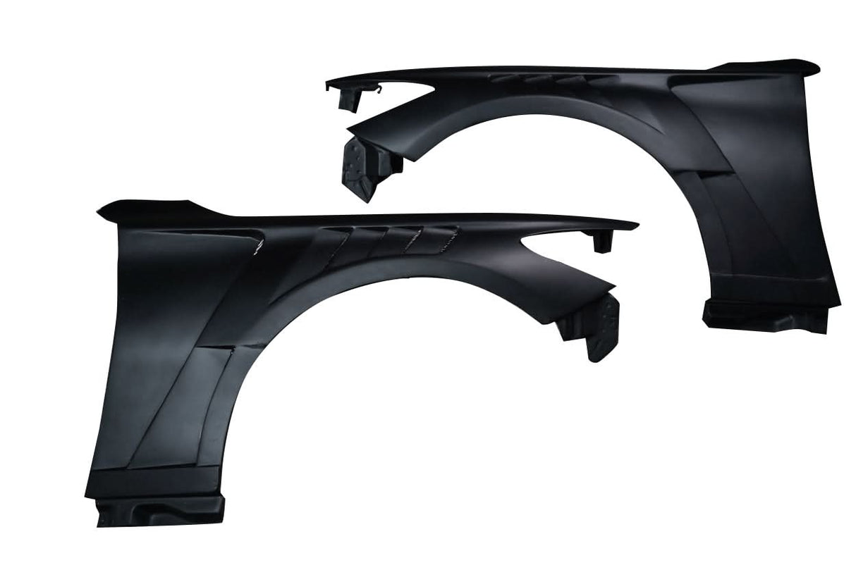 2017-2022 Infiniti Q60 Koya Style Front Fenders - 2 Pieces - FRP
