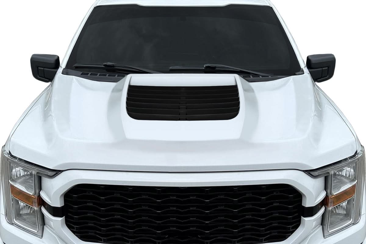 2021-2025 Ford F-150 Adventure Style Hood - 1 Piece - FRP