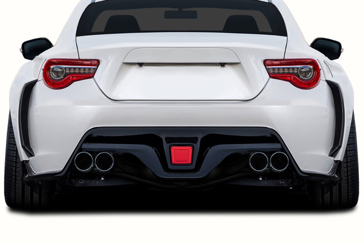 2013-2020 Scion FR-S Toyota 86 Subaru BRZ Duraflex Countersteer Rear Bumper - 1 Piece