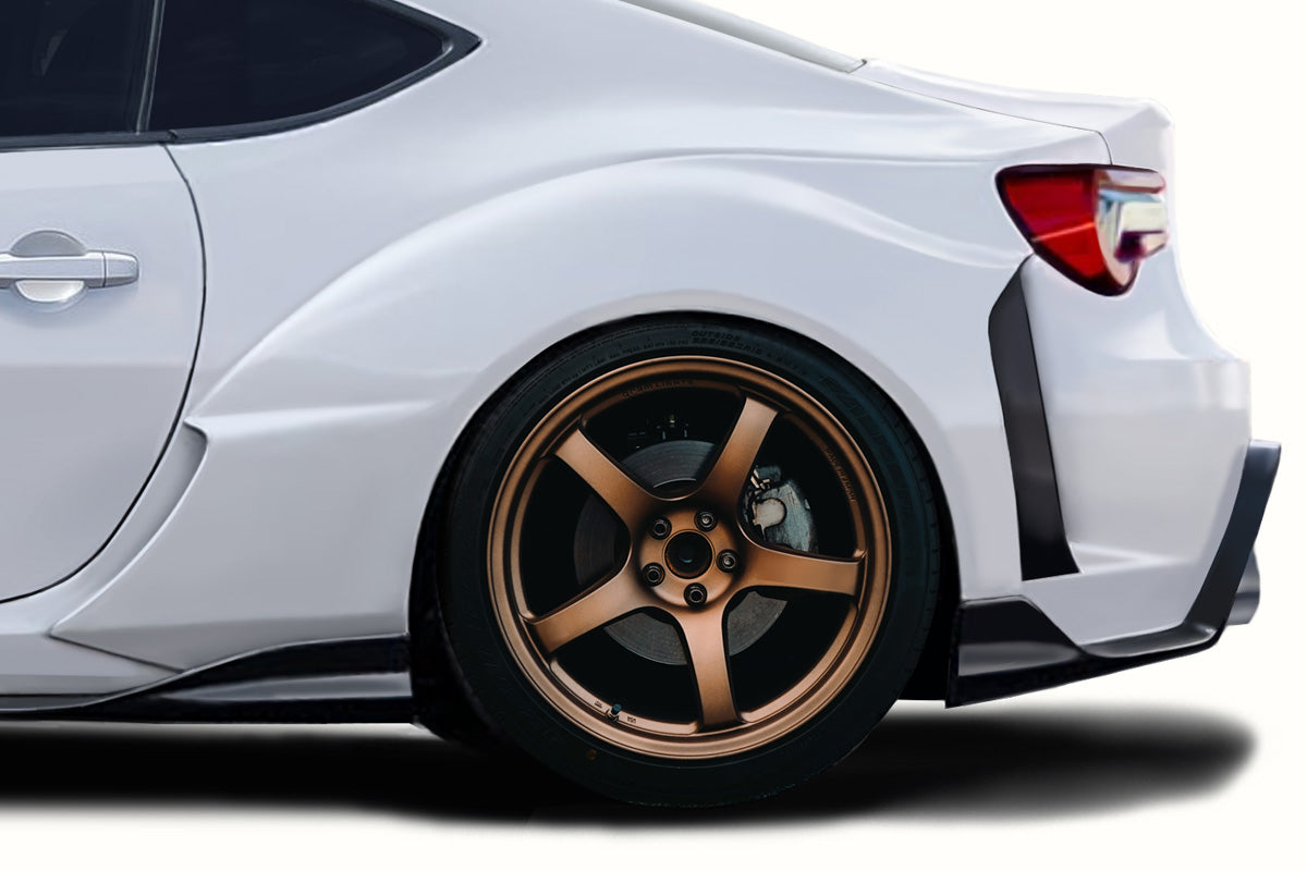 2013-2020 Scion FR-S Toyota 86 Subaru BRZ Duraflex Countersteer Wide Body Rear Fenders - 2 Piece ( +80mm )